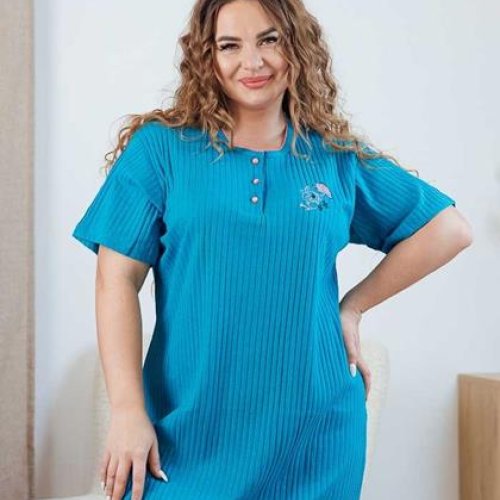 Платье Vehuiah (L-3XL) 6113 l.blue (лето) Vehuiah 6113 l.blue