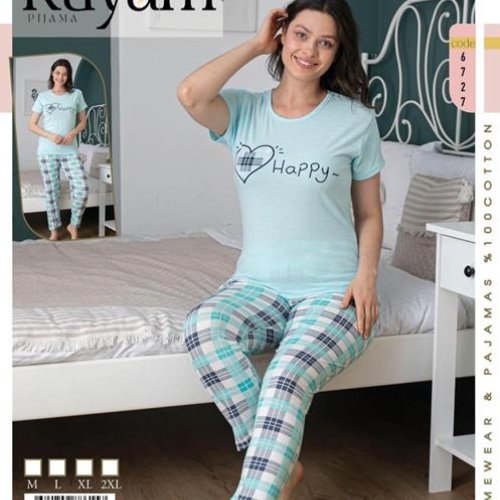 Костюм Vehuiah (M-2XL) 6727 l.blue (лето) Vehuiah 6727 l.blue