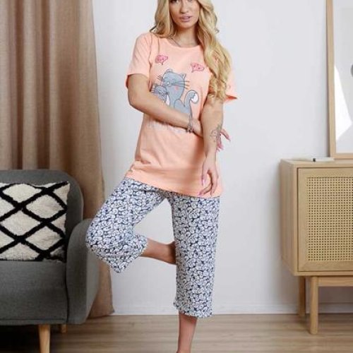 Костюм Vehuiah (S-XL) 83331 peach (лето) Vehuiah 83331 peach