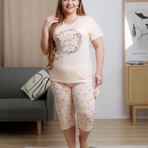 Костюм Vehuiah (2XL-4XL) VH28 beige (лето) Vehuiah VH28 beige