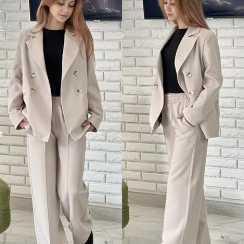 Костюм Karolina (32-42) KR209 beige (деми) Karolina KR209 beige