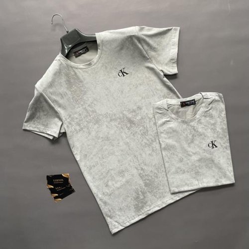 Футболка Verton (S-2XL) 444-1 l.grey (лето) Verton 444-1 l.grey