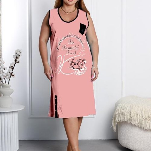 Сарафан Fantasy (XL-5XL) 587112 peach (лето) Fantasy 587112 peach