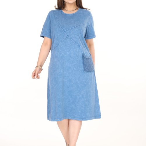 Платье Alberk (56-62) 4085 l.blue (лето) Alberk 4085 l.blue