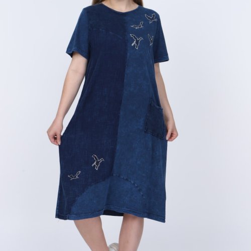 Платье Alberk (56-62) 6004 navy (лето) Alberk 6004 navy