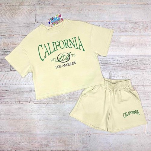 Костюм LiMa kids (134-158) 2318 yellow (лето) LiMa kids 2318 yellow