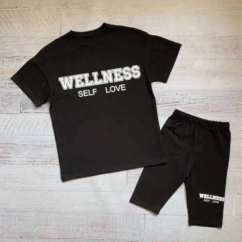 Костюм LiMa kids (134-158) 2412 black (лето) LiMa kids 2412 black