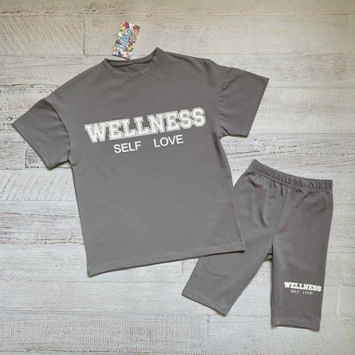 Костюм LiMa kids (134-158) 2412 grey (лето) LiMa kids 2412 grey