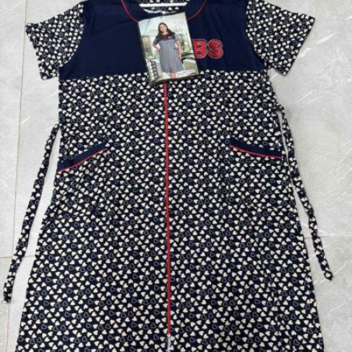 Халат Brilliant (58-66) 1303 navy (лето) Brilliant 1303 navy