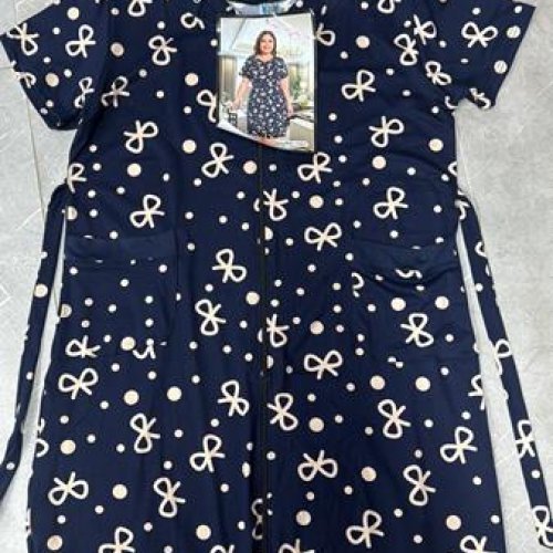 Халат Brilliant (54-62) 1327 navy (лето) Brilliant 1327 navy