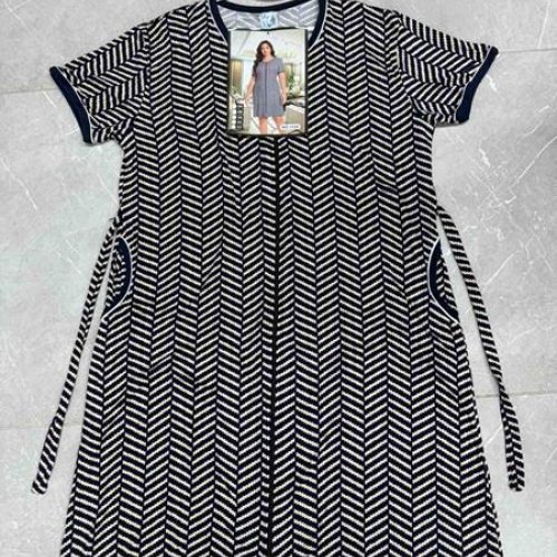 Халат Brilliant (54-62) 1339 navy (лето) Brilliant 1339 navy