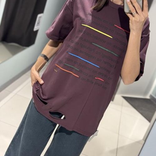 Футболка Comod (one size) 25396-24 wine (лето) Comod 25396-24 wine