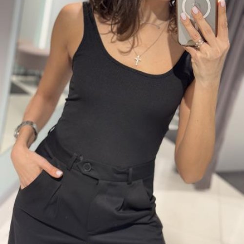 Боди Comod (S-L) CM4  black (лето) Comod CM4  black