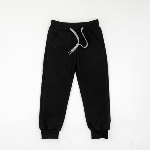 Штаны спорт Webi (92-110) 10-66 black (деми) Webi 10-66 black