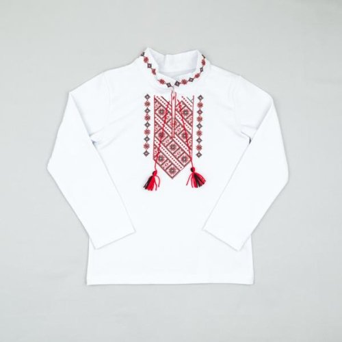 Вышиванка Webi (128-140) 15-01-3 white (деми) Webi 15-01-3 white