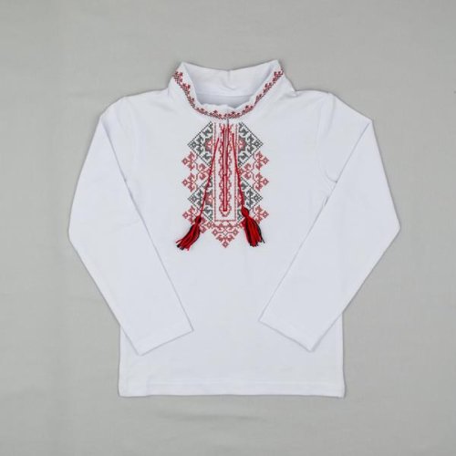 Вышиванка Webi (128-140) 15-01-7 white (деми) Webi 15-01-7 white