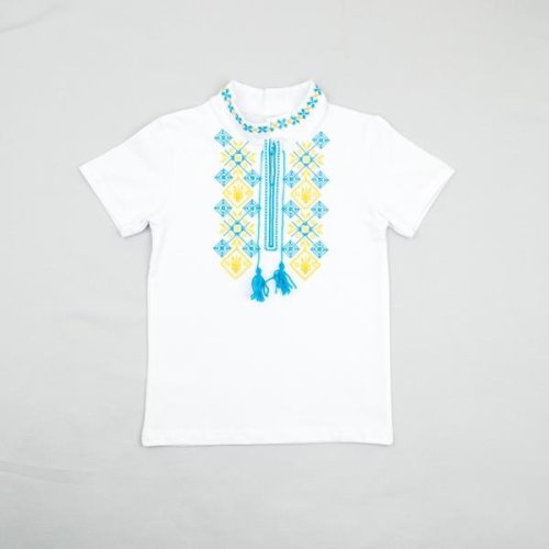 Вышиванка Webi (98-104) 15-11 white (лето) Webi 15-11 white