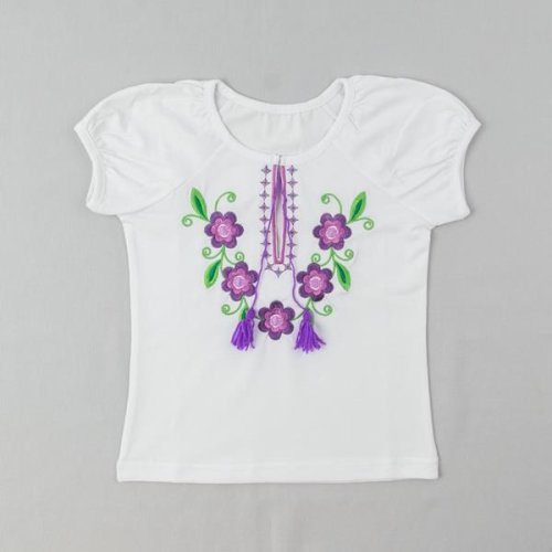 Вышиванка Webi (110-122) 15-12 white-lilac (лето) Webi 15-12 white-lilac