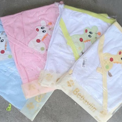 Полотенце Webi (80*90) WB13 white-peach (деми) Webi WB13 white-peach