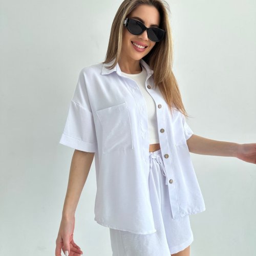 Костюм Sofi Cor (42-48) 9055 white (лето) Sofi Cor 9055 white