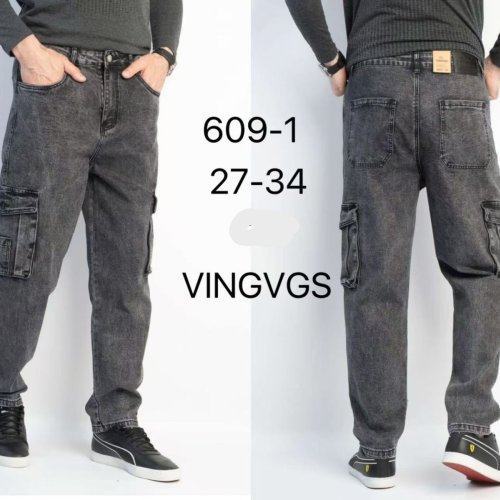 Джинсы Vingvgs (27-34) 609-1 grey (деми) Vingvgs 609-1 grey