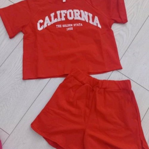 Костюм Ariamo (134-152) A48 red (лето) Ariamo A48 red