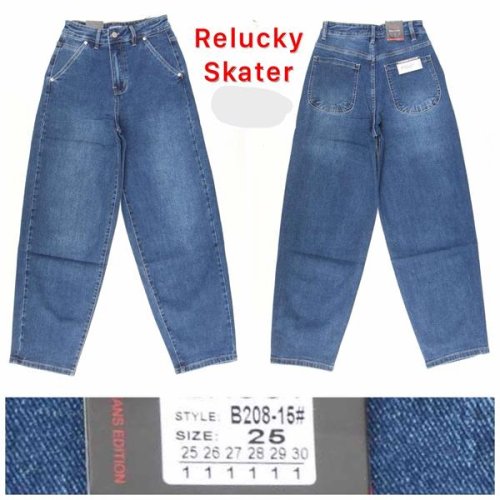 Джинсы Relucky (25-30) B208-15 blue (деми) Relucky B208-15 blue