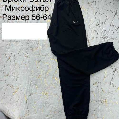 Штаны спорт Lina (56-64) L85 black (деми) Lina L85 black