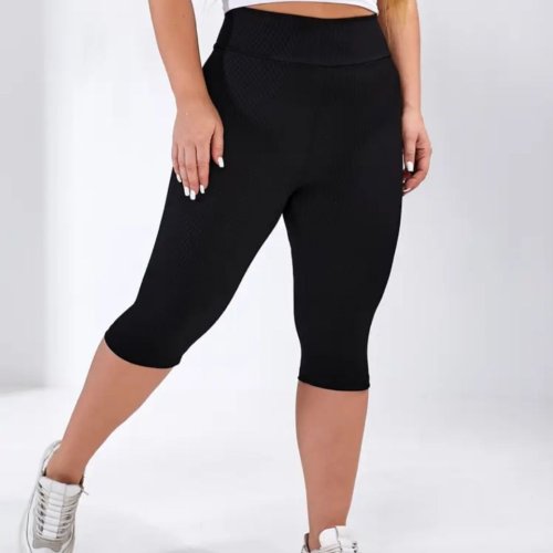 Бриджи Sport style (S-XL) 5348 black (лето) Sport style 5348 black