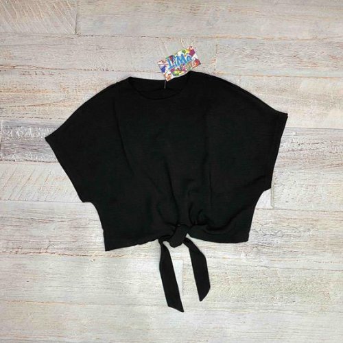 Топ LiMa kids (128-152) LM58 black (лето) LiMa kids LM58 black