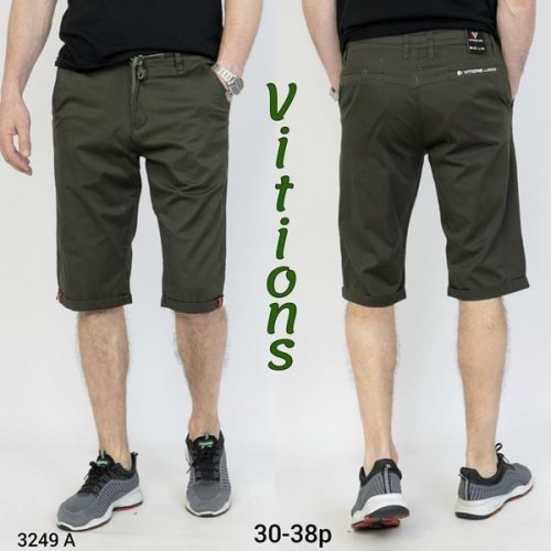 Бриджи Vitions (30-38) 3249A khaki (лето) Vitions 3249A khaki