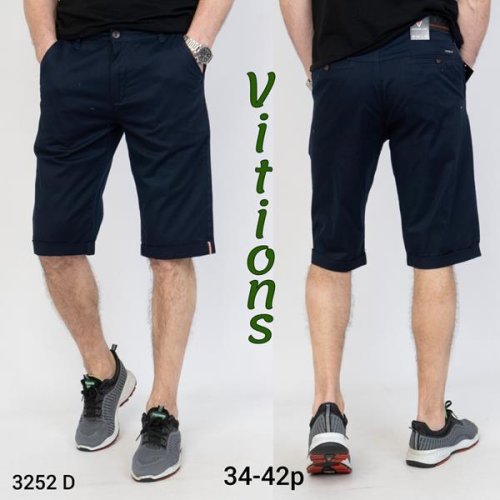 Бриджи Vitions (34-42) 3252D blue (лето) Vitions 3252D blue