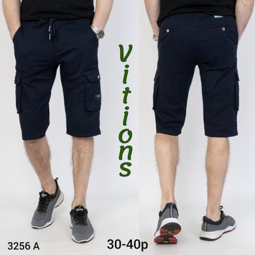 Бриджи Vitions (30-40) 3256A black (лето) Vitions 3256A black