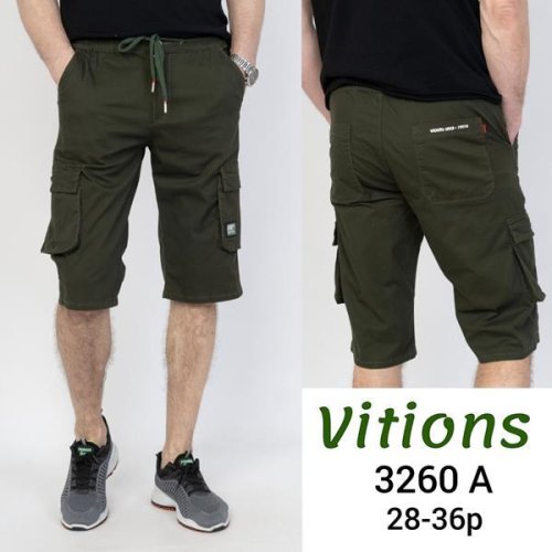 Бриджи Vitions (28-36) 3260A khaki (лето) Vitions 3260A khaki