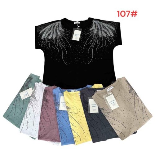 Футболка Katty (52-56) 107-1 mix (лето) Katty 107-1 mix