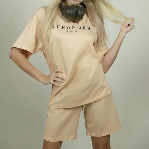 Костюм Katty (S-L) 207 beige (лето) Katty 207 beige