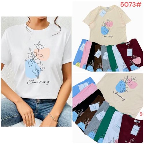 Футболка Katty (46-50) 5073 mix (лето) Katty 5073 mix