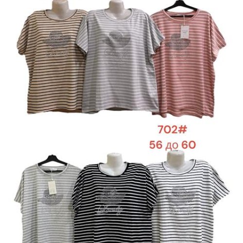 Футболка Katty (56-60) 702 mix (лето) Katty 702 mix