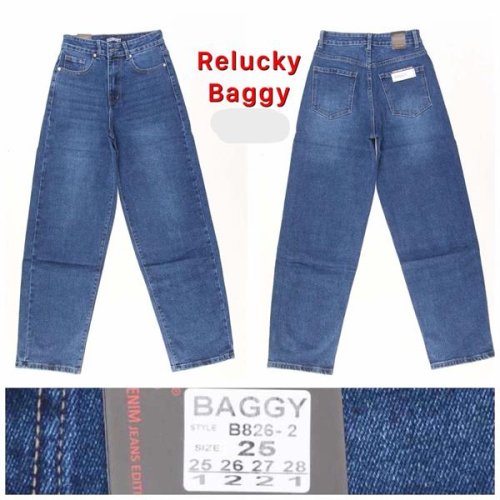 Джинсы Relucky (25-28) B826-2 blue (деми) Relucky B826-2 blue