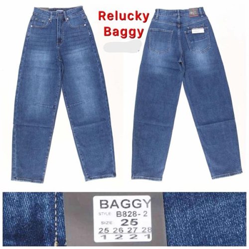 Джинсы Relucky (25-28) B828-2 blue (деми) Relucky B828-2 blue