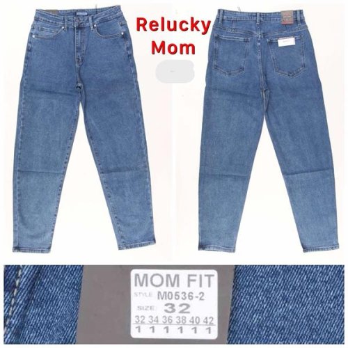 Джинсы Relucky (34-42) M0536-2 blue (деми) Relucky M0536-2 blue