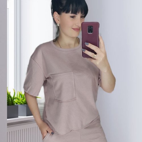 Костюм Valentina (42-50) 042 beige (лето) Valentina 042 beige