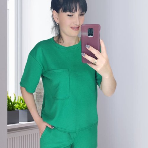 Костюм Valentina (42-50) 042 green (лето) Valentina 042 green