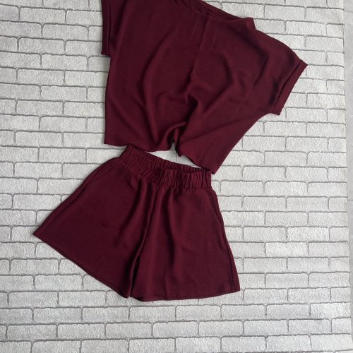 Костюм Valentina (42-52) 045 wine (лето) Valentina 045 wine