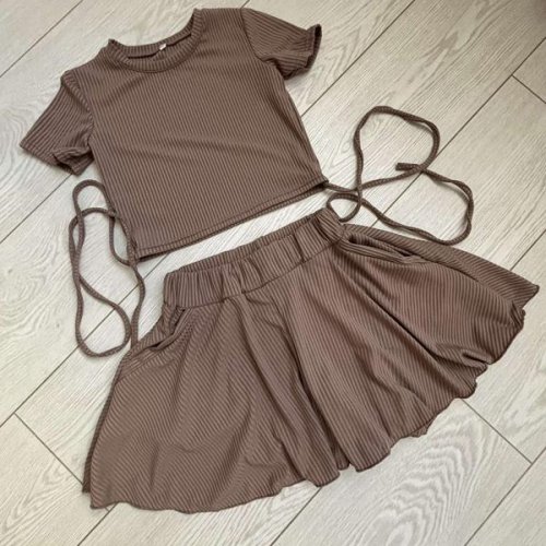 Костюм Ariamo (128-152) A68 brown (лето) Ariamo A68 brown