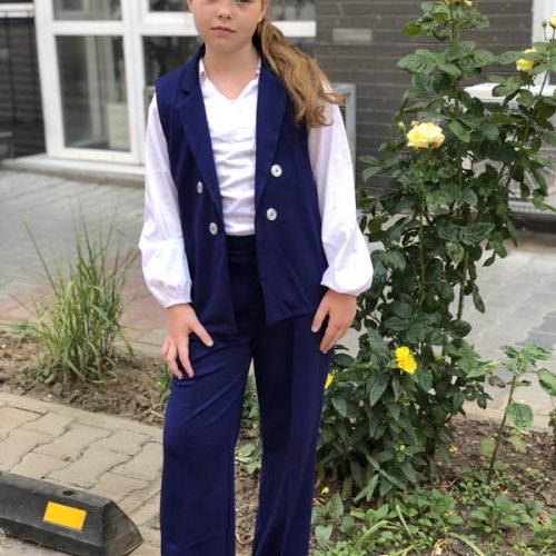 Костюм Moda school (128-140) M12 blue (деми) Moda school M12 blue