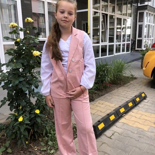 Костюм Moda school (128-140) M13 powder (деми) Moda school M13 powder