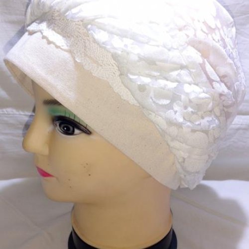 Чалма Mabi (56-62) MB219 white (лето) Mabi MB219 white