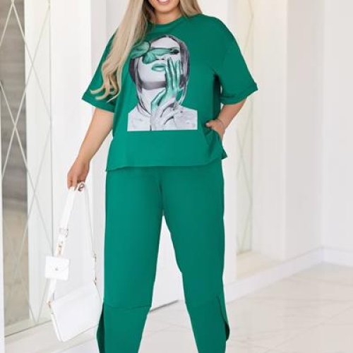 Костюм Seven Zikina (50-64) 1317 green (лето) Seven Zikina 1317 green