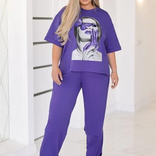 Костюм Seven Zikina (50-64) 1317 purple (лето) Seven Zikina 1317 purple